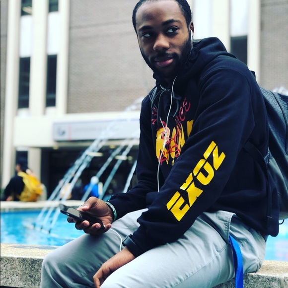 Hoodie for my clothing line called Extra Ounce. - Picture 1 of 3